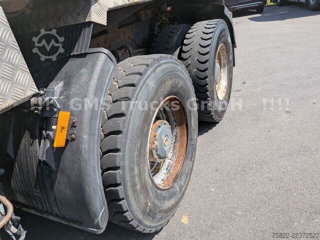 Camion ribaltabile trilaterale MERCEDES-BENZ Actros 4143 / V6 / Blatt - Blatt / Retarder