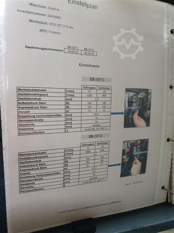 Superfinishing machine SUPFINA 622/1