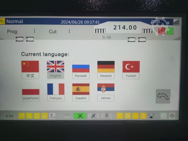 Řezací stroj na papír Guowei 92F+  Brand New