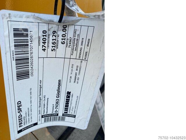 Camión para usos especiales Liebherr Löffelstiel für Liebherr A904C neu