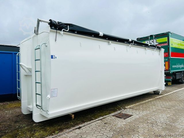 Afzetcontainer-aanhangwagen Abroll Container Schlammdicht 35m³