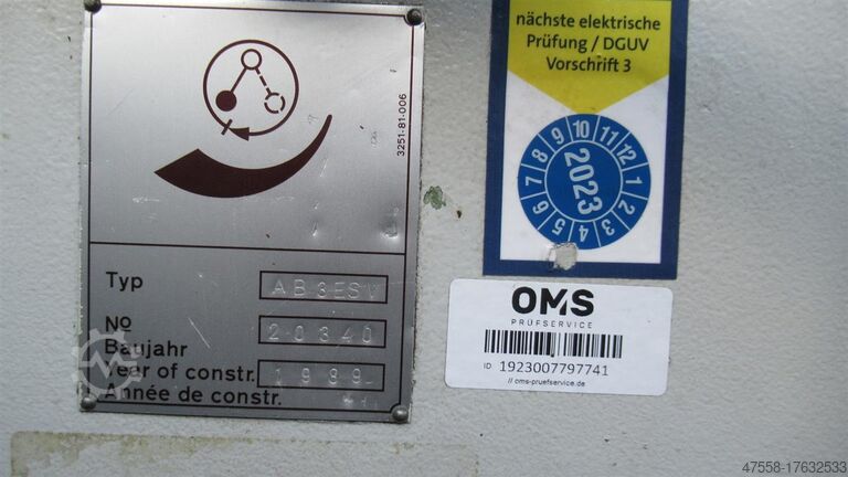 Coluna de perfuração ALZMETALL AB3ESV