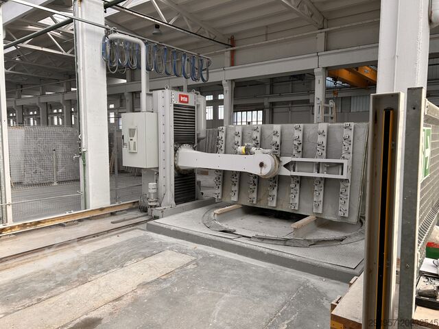 Complete polijstlijn voor granieten platen Breton Complete Polishing Line for Granite Slab