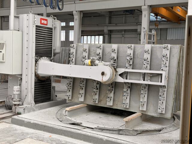 Complete polijstlijn voor granieten platen Breton Complete Polishing Line for Granite Slab