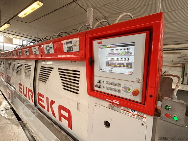 Complete polijstlijn voor granieten platen Breton Complete Polishing Line for Granite Slab