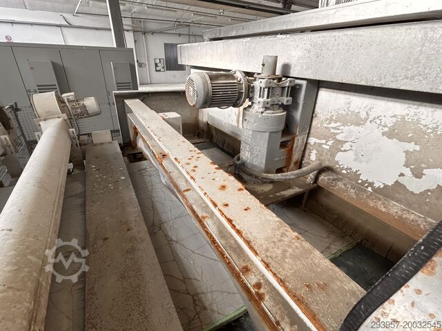 Complete polijstlijn voor granieten platen Breton Complete Polishing Line for Granite Slab