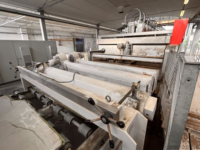 Complete polijstlijn voor granieten platen Breton Complete Polishing Line for Granite Slab
