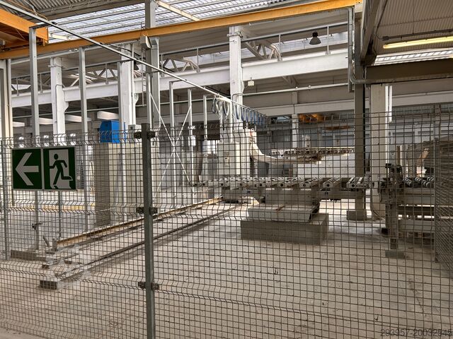 Complete polijstlijn voor granieten platen Breton Complete Polishing Line for Granite Slab