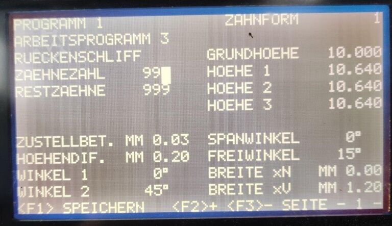 Mașină de ascuțit Vollmer CHP250