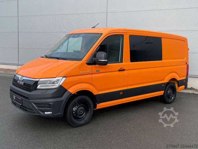 Κλειστό βαν MAN TGE 3.180 L3H2 MIXTO 4x4 STANDHZ ACC LENKRADHZ