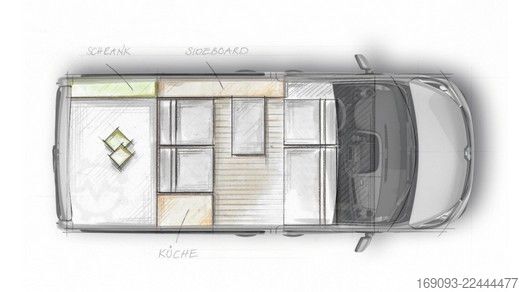 Camper RENAULT Kampanaja EINS*Aufstelldach*AHK*Küche*Heckauszug