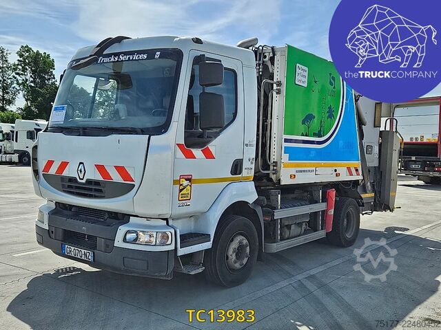 Pojazd do zbiórki odpadów Renault Midlum 220
