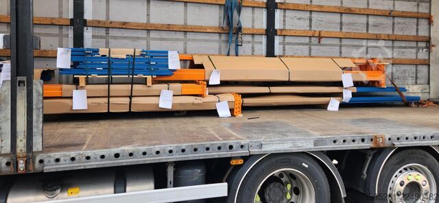 Stojak na dyski 10x13,7 m lang, 5 m hoch, 10 Schutzecken 50 Rahmen, 240 Traversen (3300) 3,25 t