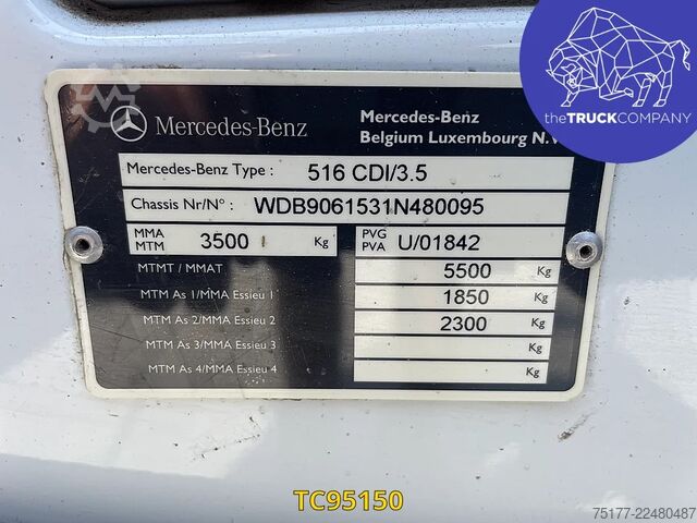 Mala Mercedes-Benz Sprinter 316 CDI - KOFFER