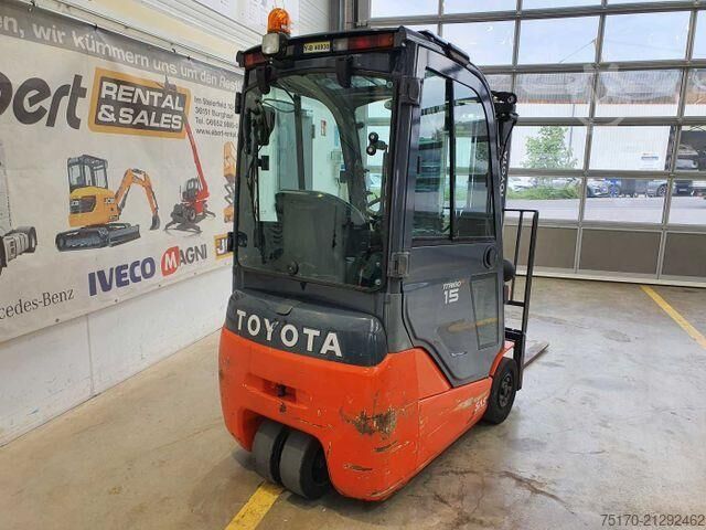 Forklift Toyota 8FBET15 / Batterie  HH: 4.3m! / 2.849h