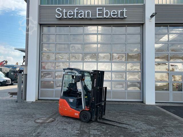 Forklift Toyota 8FBET15 / Triplex: 4.30m / nur 1.187h! / SS