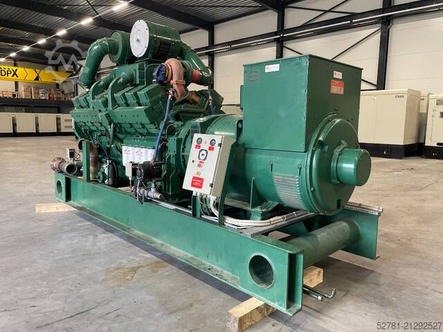 Generator set Cummins KTA-50-G1 - 919 kVA used generator - DPX-12657