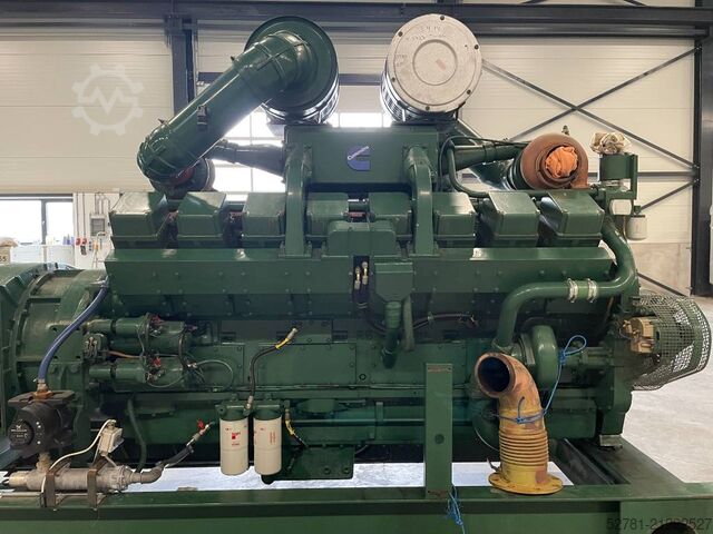 Generator set Cummins KTA-50-G1 - 919 kVA used generator - DPX-12657
