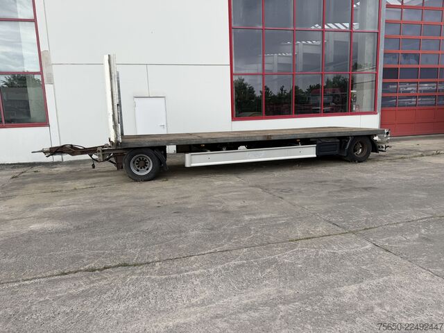 Otwarta przyczepa Fliegl ZPS180  2 Achs Jumbo-Plato- Anhänger