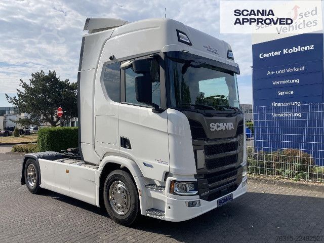 Standard dragbil Scania R 460 NA - SUPER - HIGHLINE - 2x TANKs - ACC