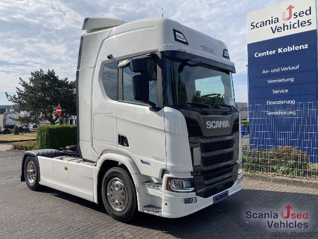 Standard dragbil Scania R 460 NA - SUPER - HIGHLINE - 2x TANKs - ACC