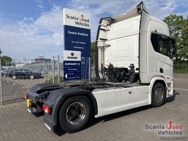 Standard dragbil Scania R 460 NA - SUPER - HIGHLINE - 2x TANKs - ACC