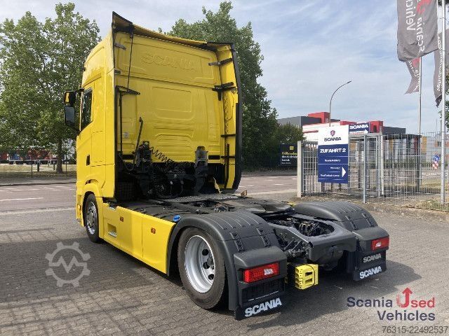Standard dragbil Scania S 450 EB - MEGA - HIGHLINE - 2x TANKs -