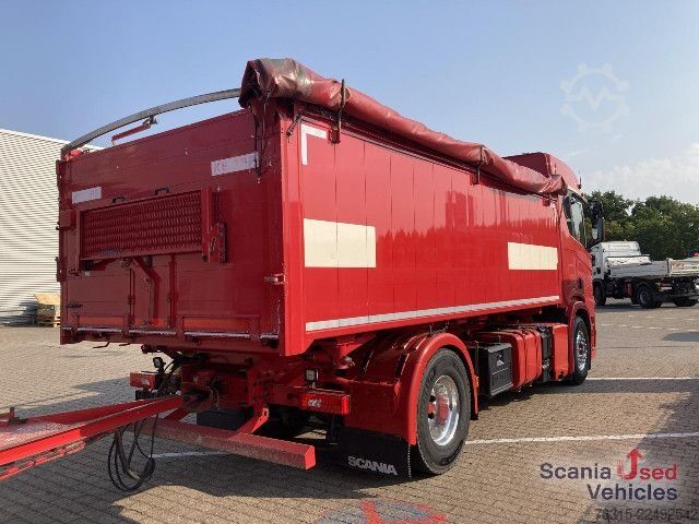 Sklápěcí vůz Scania R540 - KEMPF 2-SEITENKIPPER inkl. TRAILER - ALCOA
