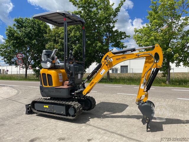 Mini-excavator gunter Grossmann GT japan 1000 J