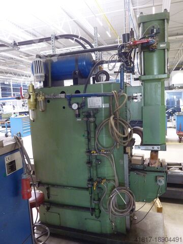 Buckelschweissmaschine Schmidt & Bittner / Messer Griesheim Akzent 5000 / 3GVP 188E 350S