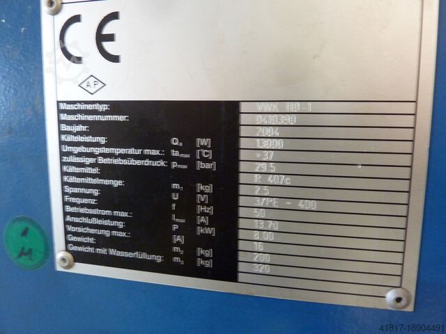 Buckelschweissmaschine Schmidt & Bittner / Messer Griesheim Akzent 5000 / 3GVP 188E 350S