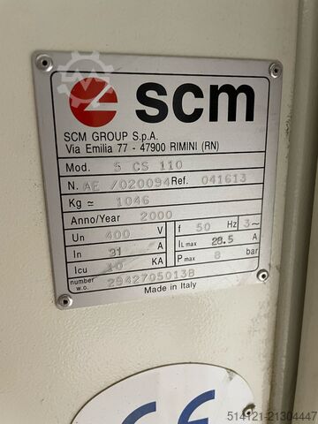 SCM Sandya 5 CS wide belt sander SCM Sandya 5 CS
