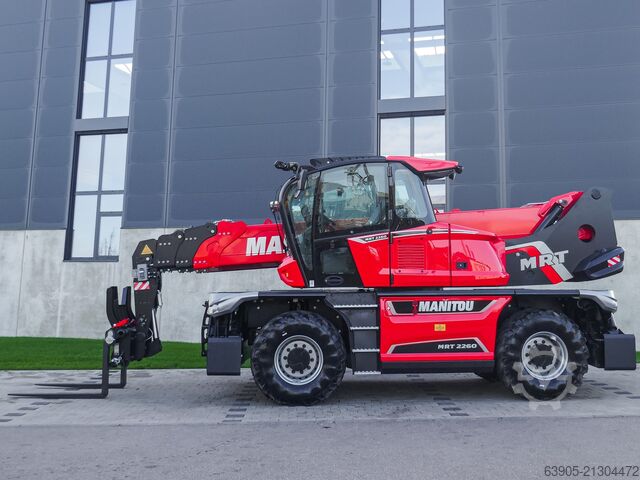 Rotating forklift Manitou MRT 2260