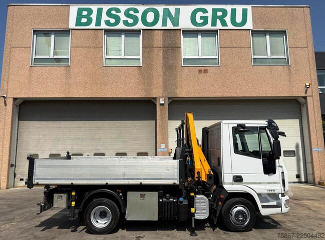 τρίπλευρο ανατρεπόμενο φορτηγό Iveco EUROCARGO 75E18