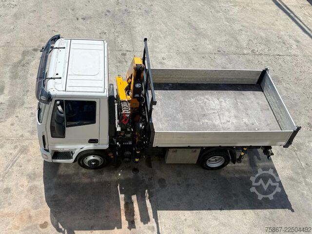 τρίπλευρο ανατρεπόμενο φορτηγό Iveco EUROCARGO 75E18