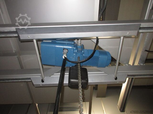 Daru előtető Daru Beltéri daru Daru kifutópálya Demag Kranbahn KBK2 800KG 3x4m Zubehör Kettenzug DKES KBK 2 II KBK2 800Kg 3x4m