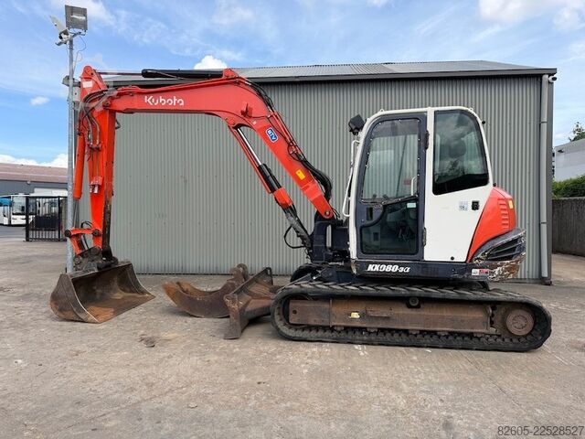 Midi gravemaskine Kubota KX 080-3