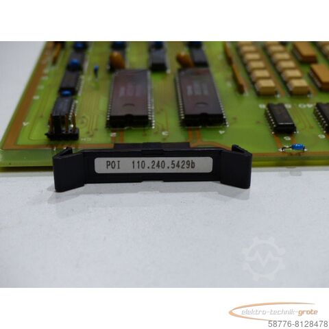 Componente  Nestal POI 110.240.5428 / POI 110.240.5428b Elektronikmodul