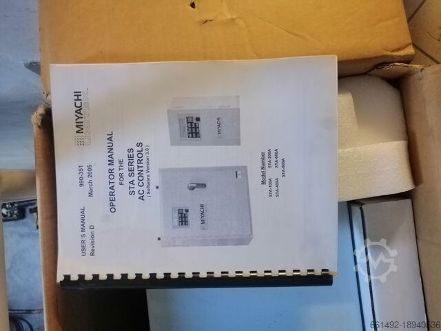 Prensa plegadora Amada Miyachi STA 100A