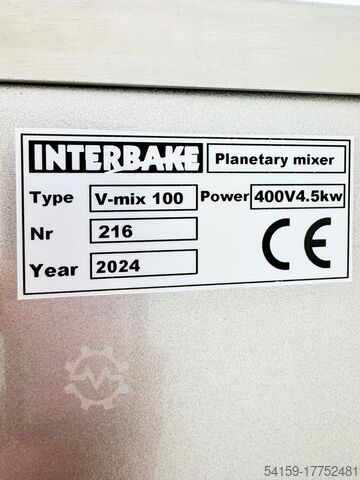 Interbake V-MIX 100 Interbake
