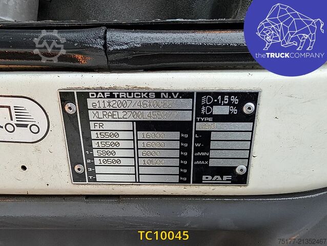 Bőrönd DAF LF Euro6 280