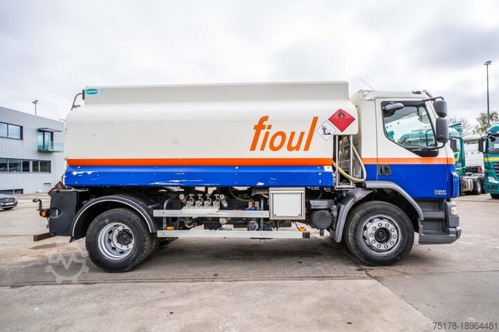 Tankbil DAF LF55 280+ ALU 13000L/4 COMP.