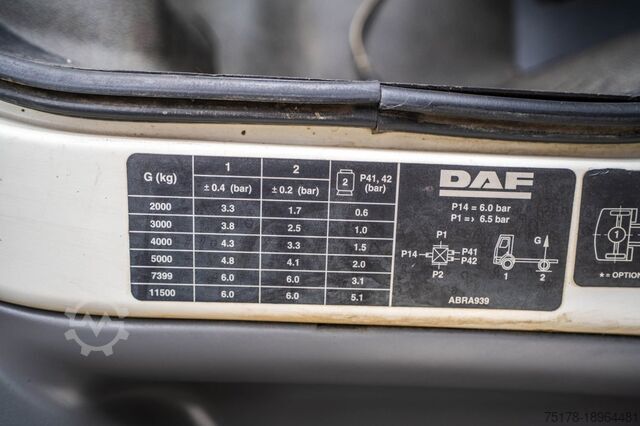 Autocisterna DAF LF55 280+ ALU 13000L/4 COMP.
