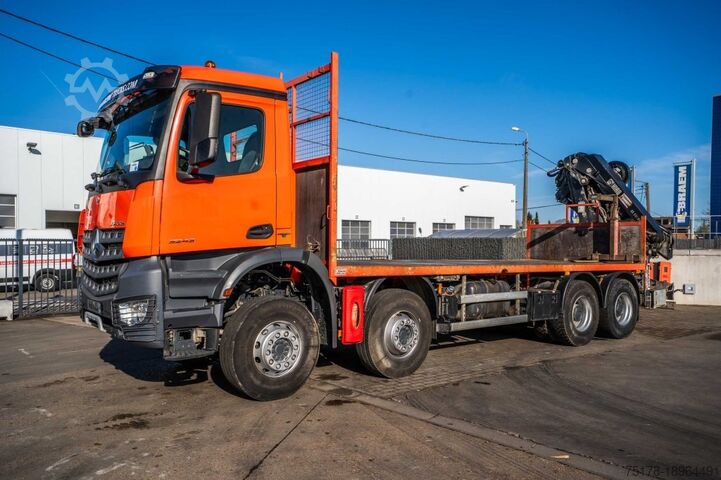 Platforma de încărcare MERCEDES AROCS 3243+HIAB XS211 EP5 HI DUO /5 X