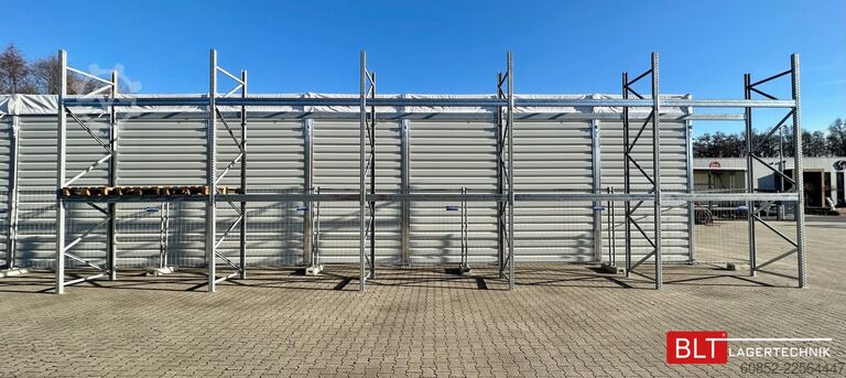 Palletstelling 16,8 lfm Palettenregale für Außenbereich H: 4,5m , 3000 kg Fachlast , FVZ