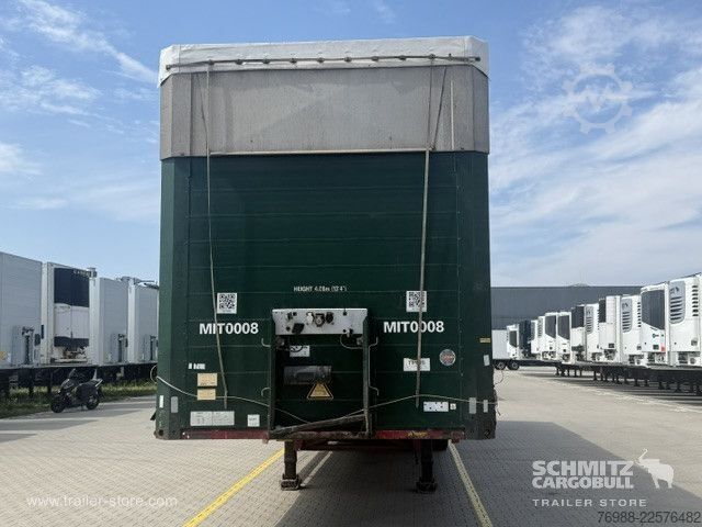 Semi-reboque aberto com lona Schmitz Cargobull Curtainsider Mega