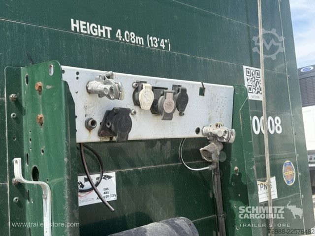 Semi-reboque aberto com lona Schmitz Cargobull Curtainsider Mega