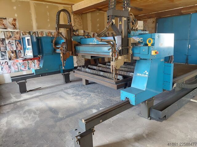 CNC flame cutting machine AIR LIQUIDE - OERLIKON OXYTOME 25 HPC