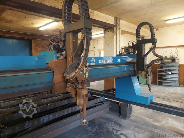 CNC flame cutting machine AIR LIQUIDE - OERLIKON OXYTOME 25 HPC