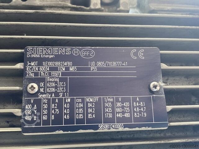 Radiaalventilator 10.000 m³/u, afzuigventilator, afzuigblower, ventilator, blower NICOTRA - Gebhard P2M-M3M4J-RRB-ATEX RD/0